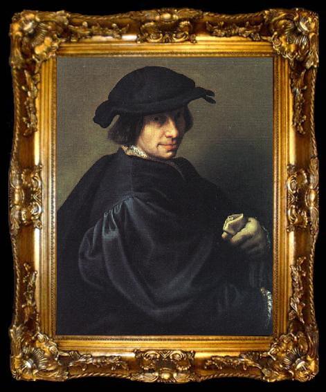 framed  CAMPI, Giulio Portrait of Father Galeazzo Campi, ta009-2